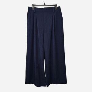 HALARA Women's Wide Leg Pants in Navy Blue
